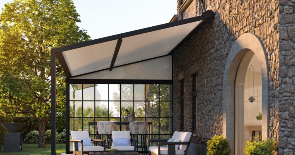 Terrasoverkappingen met doek