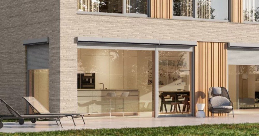 SolarBox: Voorzetrolluik op zonne-energie